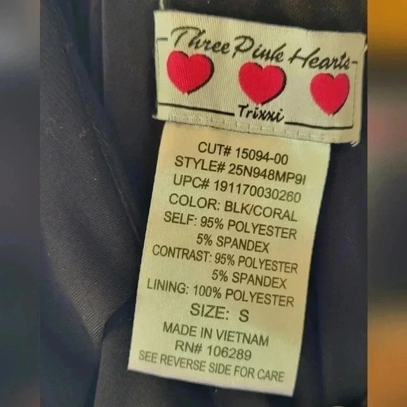 Three Pink Hearts Trixxi Maxi Dress, size small - Picture 4 of 6
